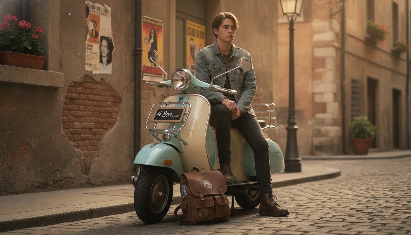 découvrez pourquoi j'ai choisi cette vespa à 4 800 € pour revivre mes souvenirs d'adolescence et plonger dans la nostalgie de cette époque unique.