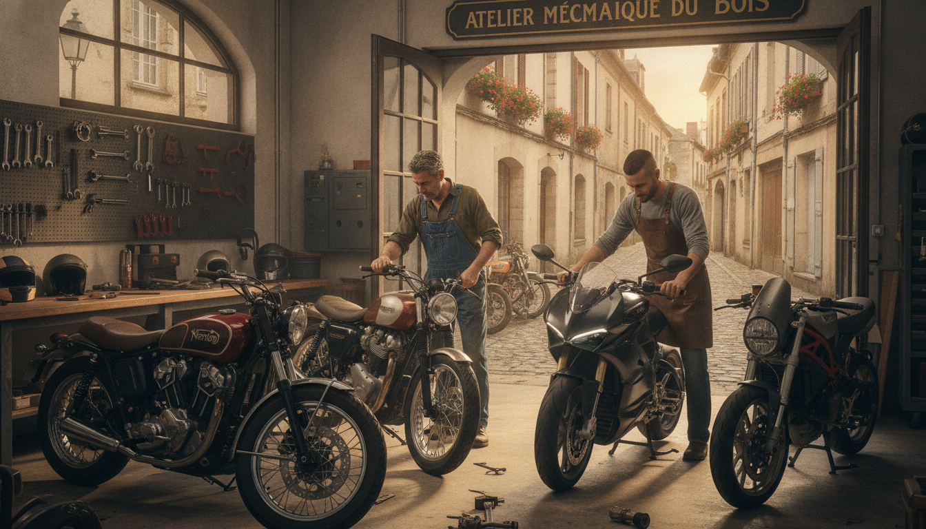 découvrez comment tom bonduelle et son père nicolas unissent leurs forces pour créer cambrai motos, une nouvelle entreprise dédiée aux passionnés de moto.