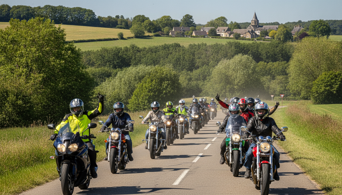 ne manquez pas le rallye promenade moto à toul ce samedi 19 septembre, une sortie incontournable pour les passionnés de moto et de magnifiques balades.