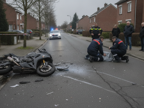 un tragique accident s'est produit à leuze mercredi, où un motard a malheureusement perdu la vie. découvrez les détails de cet événement tragique.