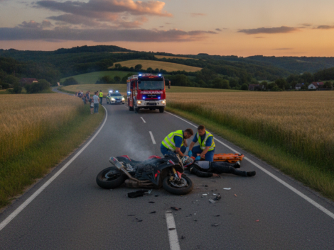 un adolescent de 17 ans est gravement blessé à la suite d'un violent accident de moto sur la route. découvrez les circonstances de cet incident dramatique.