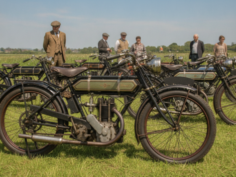 plongez ce week-end dans l'histoire avec une rencontre exceptionnelle de motos centenaires, véritables témoins d'une époque révolue. un événement unique à ne pas manquer pour les passionnés et curieux.