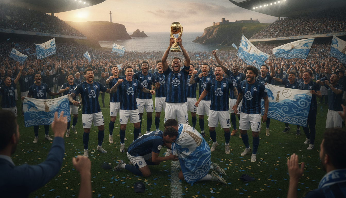 découvrez l'incroyable parcours d'un petit club morbihannais qui a défié toutes les attentes pour devenir champion du monde. une histoire inspirante de passion, de détermination et de succès.