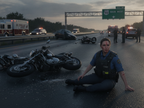 une gendarme a été victime d'une collision avec une moto. le conducteur a été mis en examen pour tentative de meurtre dans cette affaire rapportée par ouest-france.