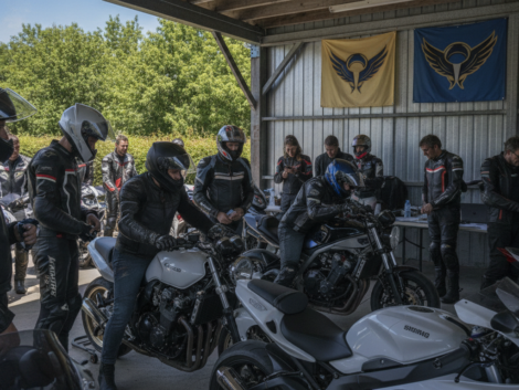 le moto-club de château-gontier se prépare avec de nouvelles énergies avant d'accueillir la grande finale du trophée grand, promettant un événement spectaculaire pour les passionnés de moto.