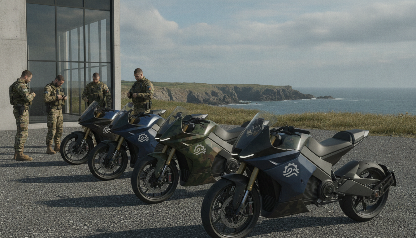 découvrez comment une pme bretonne du finistère équipe les forces de défense et de sécurité intérieure avec ses motos électriques innovantes, alliant performance et respect de l'environnement.