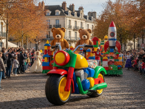 découvrez la grande parade des jouets « une moto, un jouet » à châteauroux le samedi 17 octobre, un événement festif mêlant motos et jouets pour toute la famille.